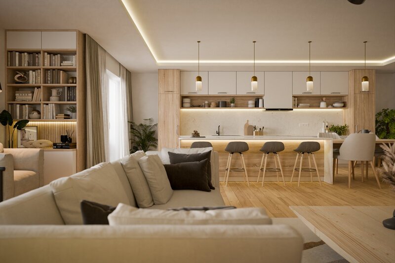 Pronájem standardního bytu 4+kk v Českých Budějovicích..