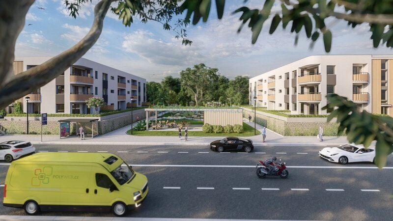 Novostavba bytového domu o 30 jednotkách na ulici Branišovská, České Budějovice - 3.etapa